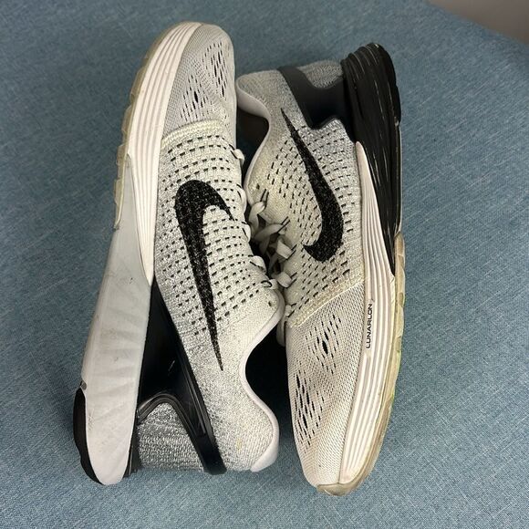 Nike Women’s Lunarglide 7 Gray And Black Running Shoes Sneakers Size 9 - Picture 5 of 10
